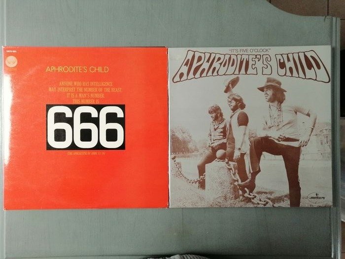 Aphrodite's Child - 666 / It's Five O'Clock - Différents titres - 2xLP Album (double album), LP album - 1972/1972