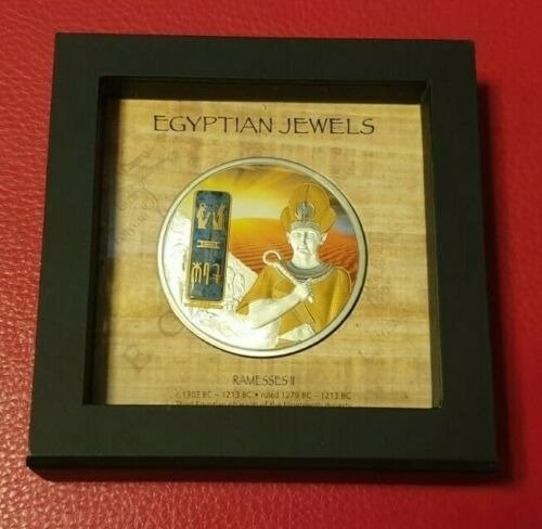 Fiji. 50 Dollars 2012 'Egyptian Jewels – Ramses II' 2oz