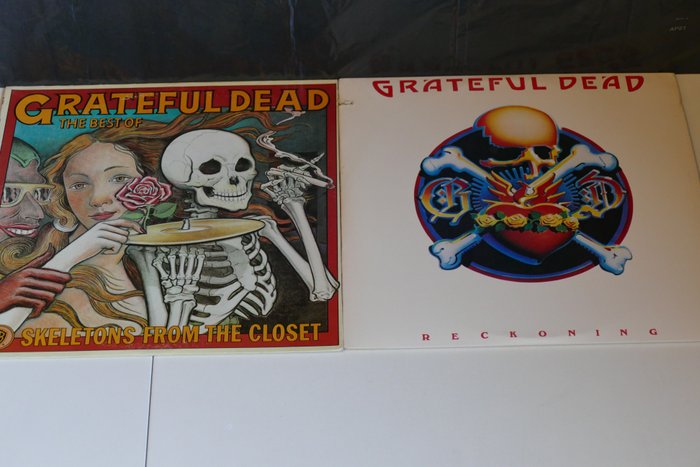 Grateful Dead - Skeletons from the Closet (1st US Press) - Reckoning (1st US Press) - Différents titres - 2xLP Album (double album) - Premier pressage stéréo - 1981/1975