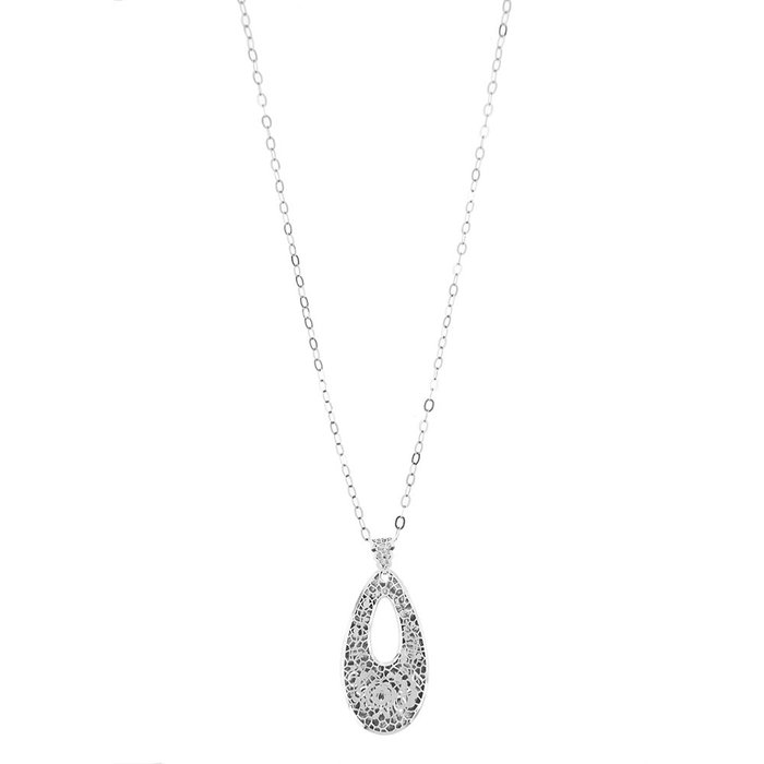Image 3 of Neonero - 18 kt. White gold - Necklace with pendant