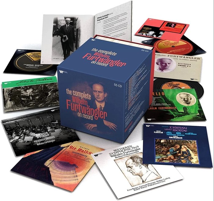Wilhelm Furtwangler - The Complete Wilhelm Furtwangler On Record [55 Disc Box Set] - CD Boxset - 2021/2021