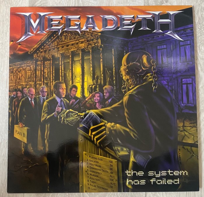 Megadeth - The System has failed (purple vinyl) - LP Album - Gekleurd vinyl - 2013/2013