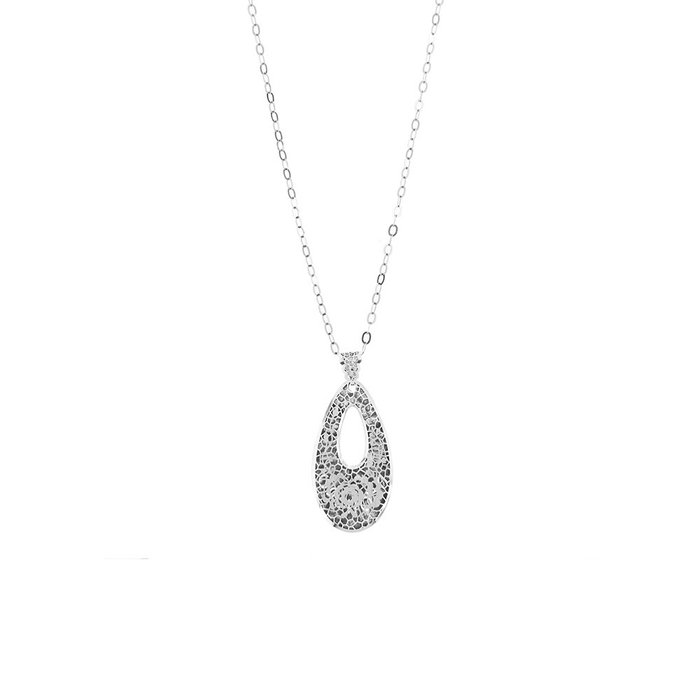 Image 2 of Neonero - 18 kt. White gold - Necklace with pendant