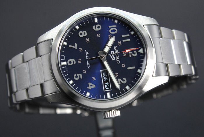 Image 3 of Seiko - Sport 5 Automatic Blue Dial - 4R36SRPG29K1 - Men - 2023