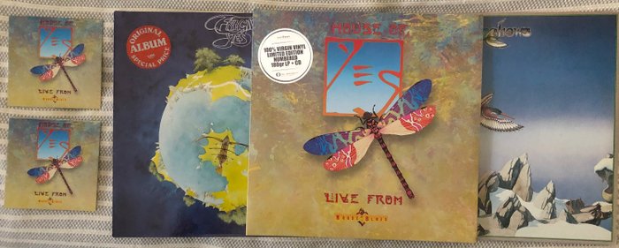Yes - Live From The House Of Blues/ Fragile/ YesShows - Différents titres - 2xLP Album (double album), 3xLP Album (Triple album), LP album - Pressages divers (voir description) - 1973/2004