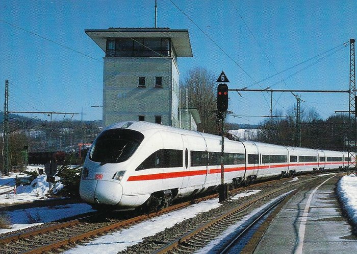 Duitsland - Treinen / Spoorwegen - Ansichtkaarten (Collectie van 190) - 1973-2002