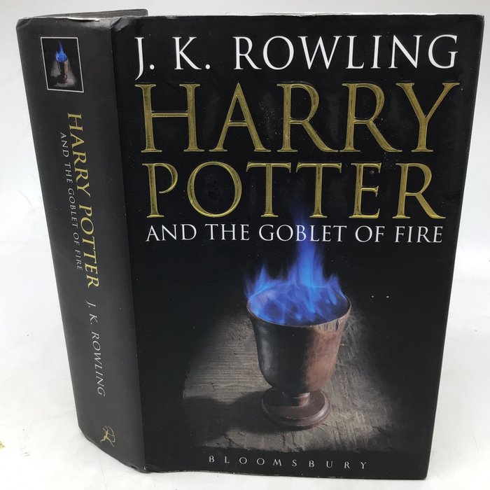 J.K. Rowling - Harry Potter and the Goblet of Fire (inscribed by J.K. Rowling) - 2004