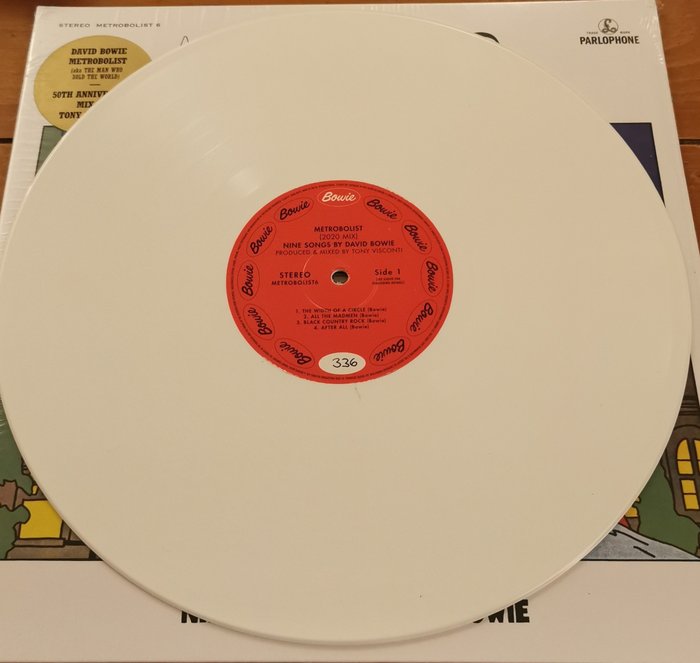 David Bowie - Metrobolist (Nine Songs By David Bowie) Hand Numbered White Vinyl - LP album - 180 grammes, Vinyle de couleur - 1970/2020