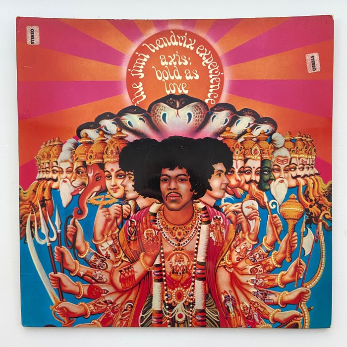 The Jimi Hendrix Experience - Axis: Bold As Love [1st UK track] - Album LP - Prima stampa, Prima stampa stereo - 1967/1967