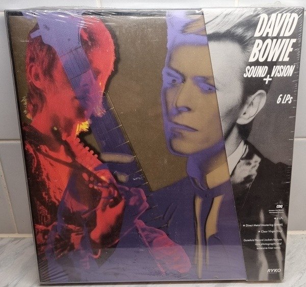 David Bowie (	Pop Rock, Avantgarde, Disco, Art Rock, Glam, Classic Rock, Experimental) - Sound + Vision  (6LP-Box-Set) - LP Box Set - 1989/1989