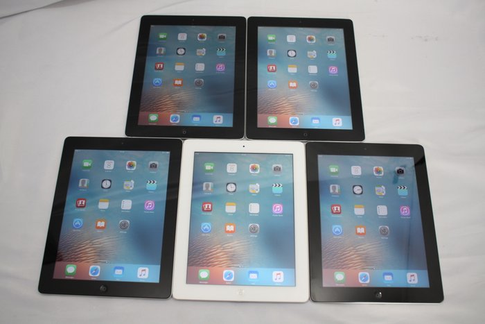 Apple - Lot of 5 iPads - 2nd Generation (WiFi, 16GB) - modello A1395 - Tutto funzionante