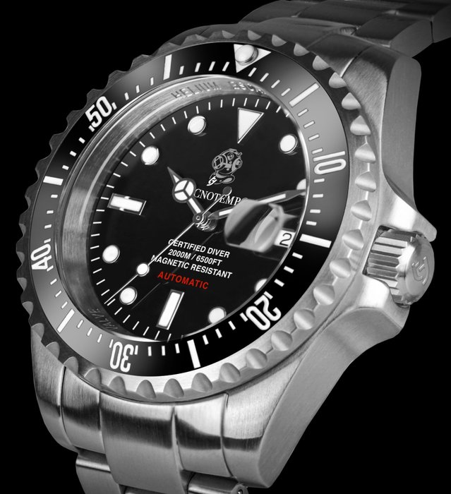 Tecnotempo® - Diver Sub 200 ATM WR "Limited Edition Diving Helmet" - - TT.2000.CPN - Heren - 2011-heden