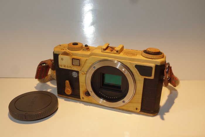 Sony NEX C3 - wIth a vintage Nikon S look in wood Appareils photo et optique Appareils, occasion d'occasion  