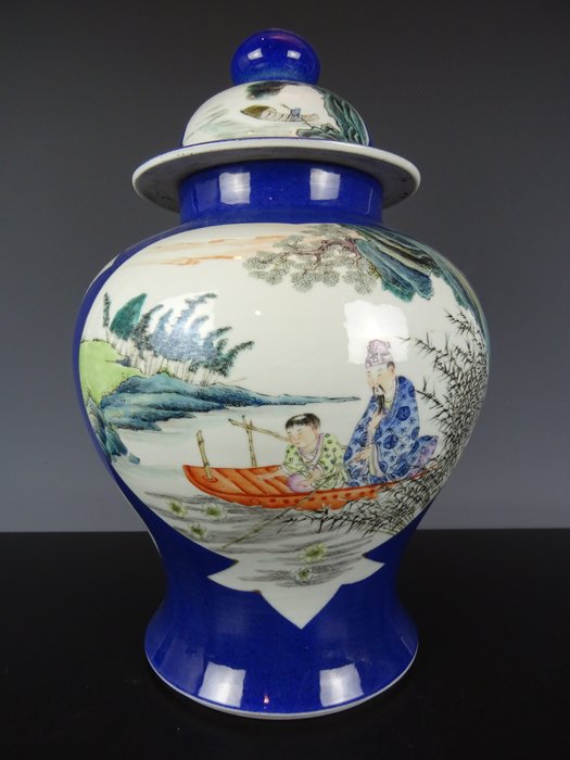 Vaso - Porcellana - Cina - XIX secolo