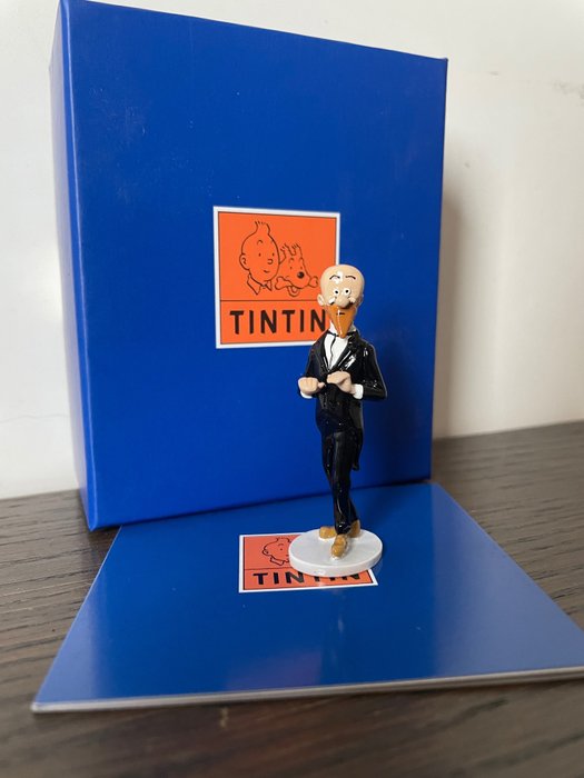 Tintin - Figurine Moulinsart 46536 - Collaborateur du prof. Calys - Série Carte de Voeux 1972 - (2021)