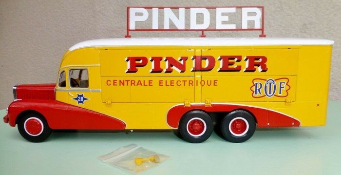 Image 3 of IXO pour Direkt Collections - 1:43 - Bernard 28 Electrical Truck 1951 - Lot of 10 new Pinder trucks