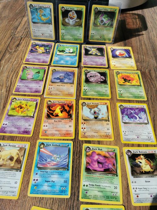 The Pokémon Company - Pokémon - Verzameling Pokémon kaarten Rocket set bulk - 2000