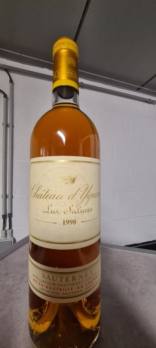 1998 Chateau d'Yquem - Sauternes 1er Cru Supérieur - 1 Bottiglia (0,75 litri)