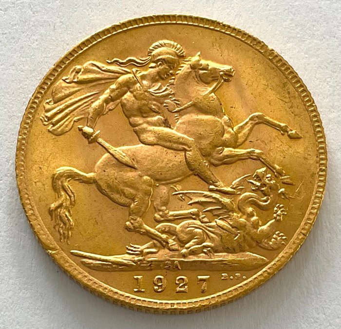 South Africa. Sovereign 1927 SA (Pretoria) - George V