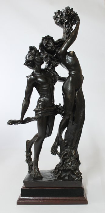 Statua - Apollo e Dafne - 50 cm - 3,2 kg - Composito