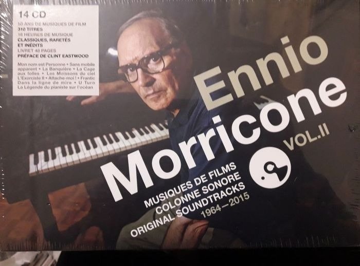 Ennio Morricone - "Musiques de films 1964-2015 vol. II" 14 cds box set + 48 pages book - CD Boxset - 2021