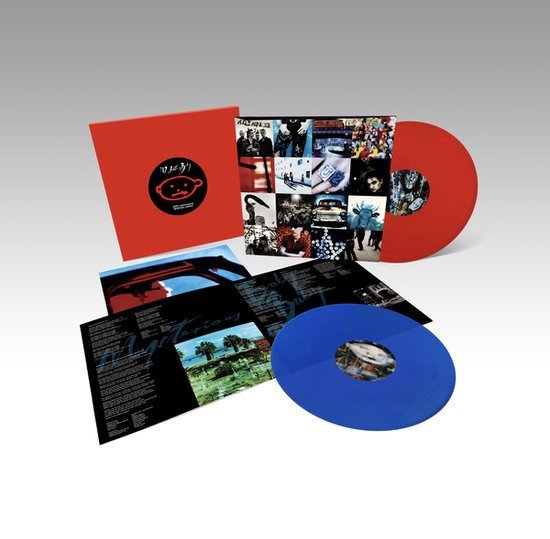 U2 - Achtung Baby - [Red & Blue Vinyl - Very Limited Edition] - 2xLP Album (dubbel album) - Gekleurd vinyl - 2021/2021