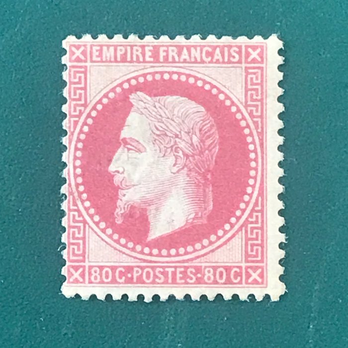 Frankrijk 1867 - SSA : 80 centiemen Napoleon Laure - Yvert 32