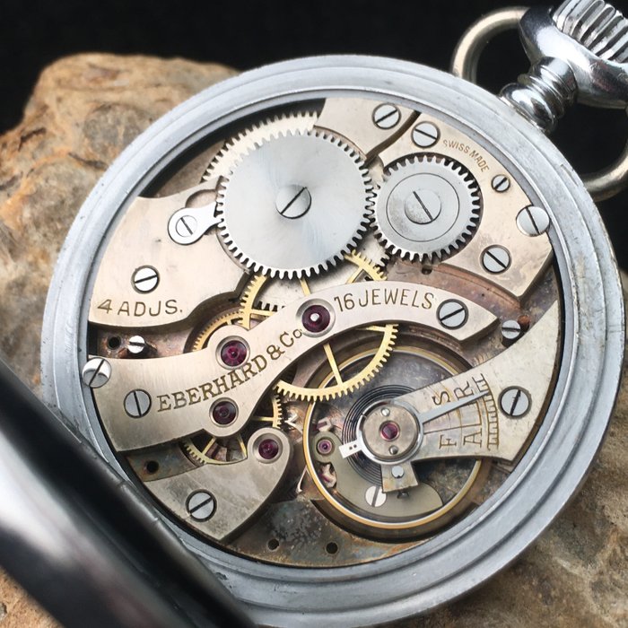 Eberhard & Co. - Chronometer Pocket watch - NO RESERVE PRICE - Uomo - 1850-1900
