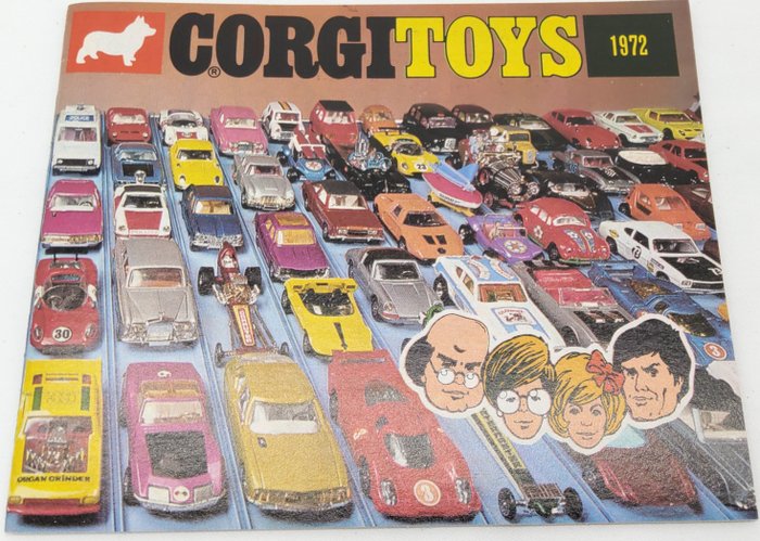 Corgi - No scale - 3x Corgi Toys Catalogues 1967-1969-1972 - En excellent état et listes de prix d'origine