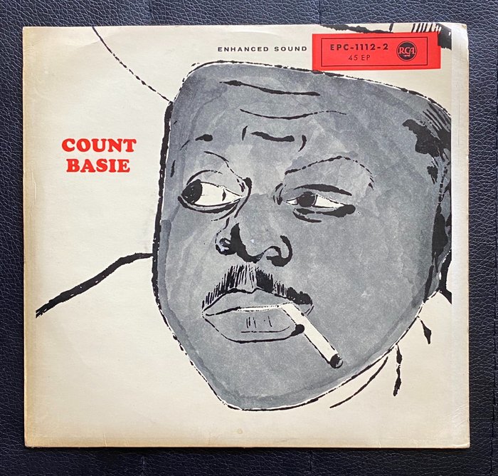 Count Basie And His Orchestra - Count Basie - (cover by Andy Warhol) - 7" EP, Singolo 45 Giri - Prima stampa - 1955