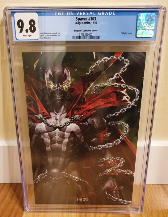 Spawn #303 - Singapore Comic Con Edition CGC 9.8 - Stapled - First edition