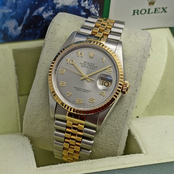 Rolex - Datejust Special Grey Dial - 16233 - Men - 1990-1999