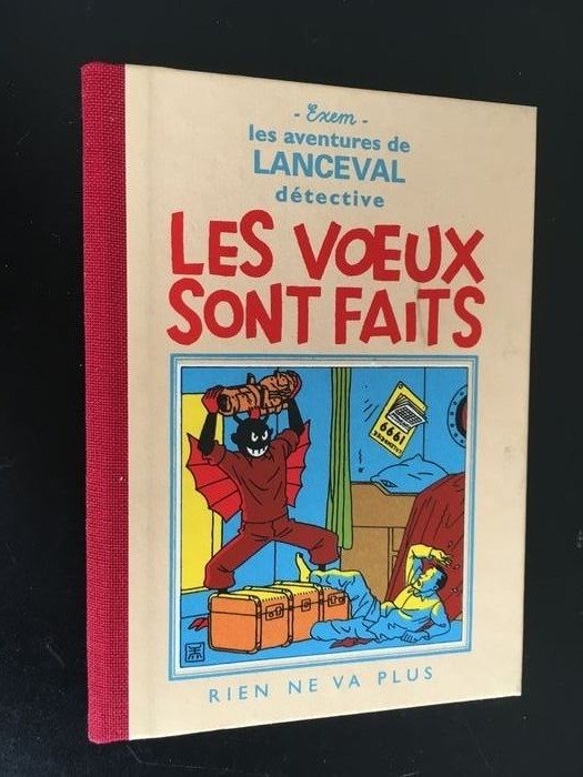 Hommage à Hergé - Exem - Les aventures de Lanceval détective - Les voeux sont faits (2003)