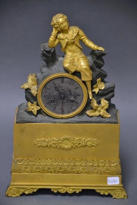 Mantel clock -    - 1800-1850