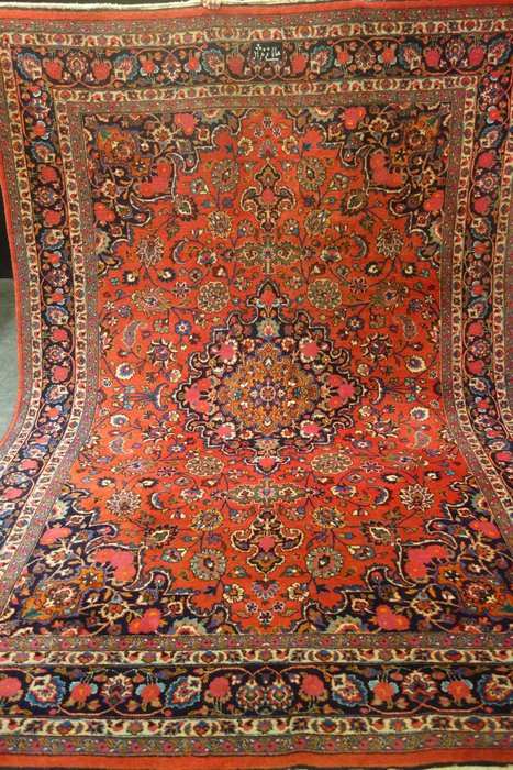 Tappeto, Meshad Iran Firmato 250 x 355 cm