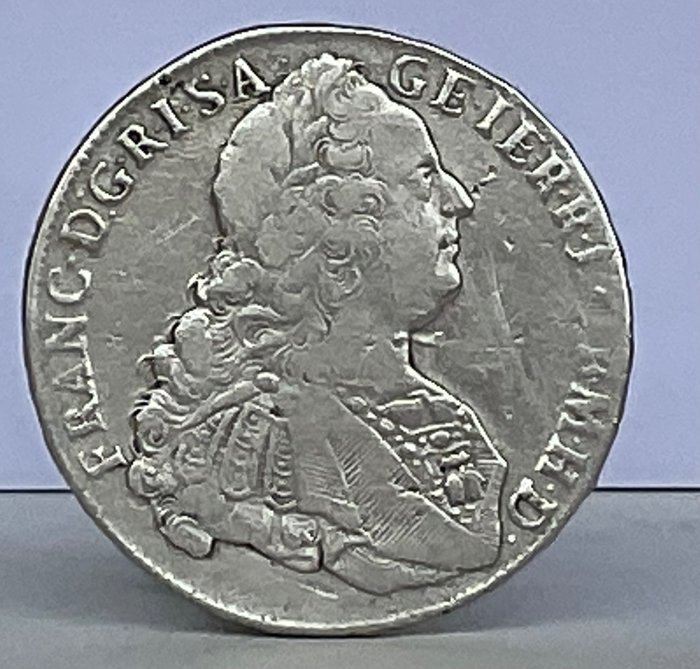 Autriche. Franz I. (1745-1765). 1 Thaler (taler) 1761, mit Titel von Franz I.