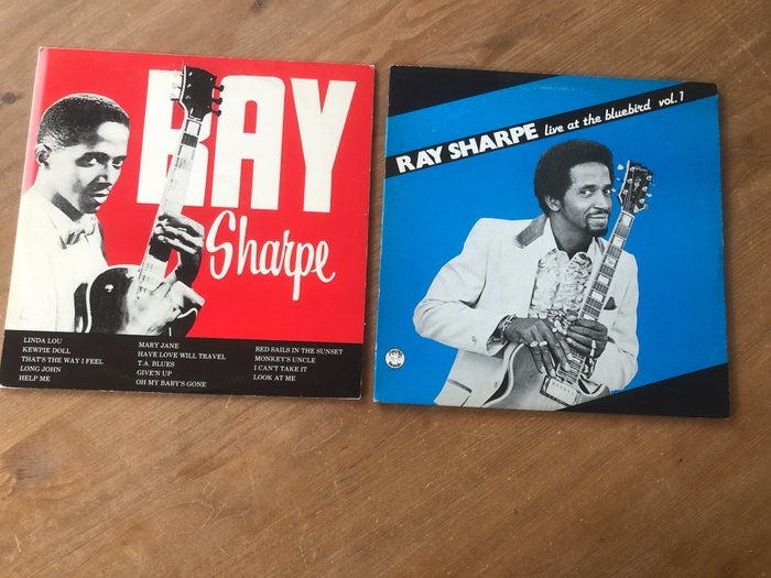 Ray Sharpe - 3 Albums - Of Rhythm & Blues, Rocking Texas Boogie Blues - Diverse titels - LP Album - Diverse persingen (zie de beschrijving) - 1982/1980