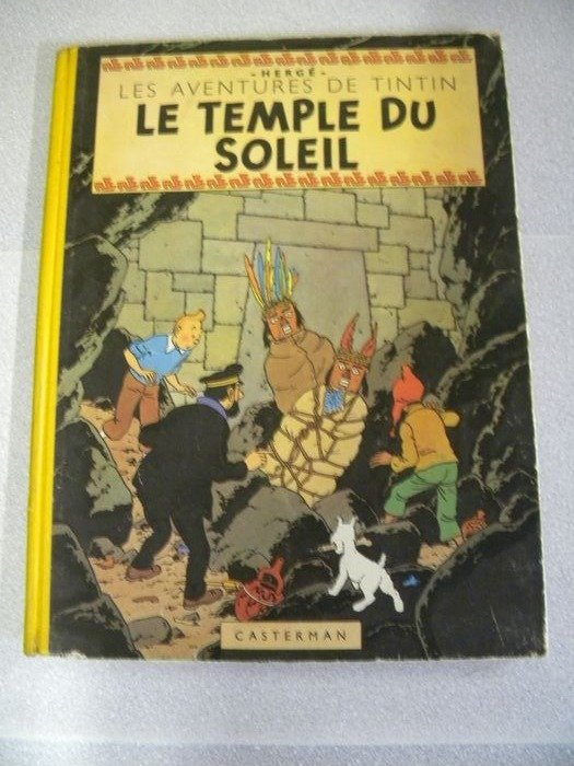 Tintin T14 - Le temple du soleil (B3) - C - Prima edizione - (1949)