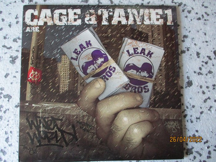Cage & Tame1 Are Leak Bros - Great HIP HOP: Waterworld - 2xLP Album (double album) - Premier pressage - 2004/2004