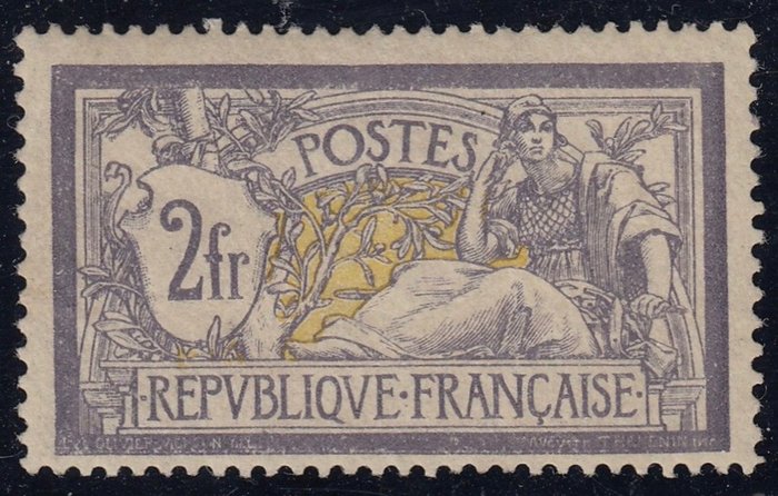 Frankreich 1900 - Quote: €3000, good centring - Yvert et Tellier n122. Côte 3000€
