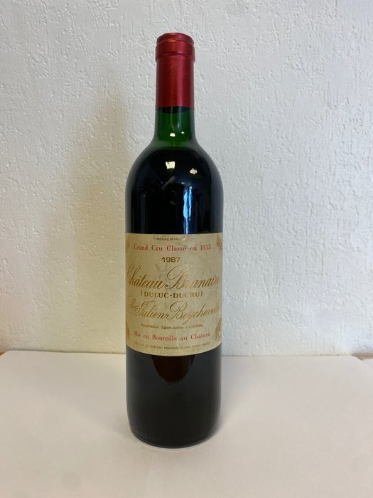 1987 Chateau Branaire Ducru - Saint-Julien Grand Cru Classé - 1 Bottiglia (0,75 litri)
