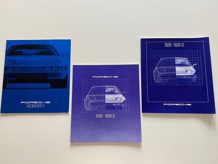 Brochure/cataloghi - 928 Modellen - Porsche - 1980-1990