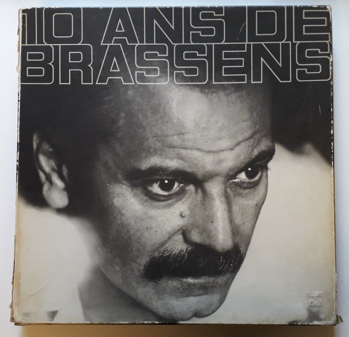 Georges Brassens - 10 Ans De Brassens (2ème Édition) - LP Boxset - Mono - 1966