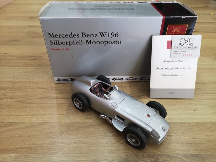 CMC - 1:18 - Mercedes Benz W196 - Silberpfeil - Monoposto