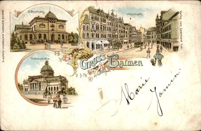Allemagne - Europe, Ville et paysages - Cartes postales (Collection de 126) - 1900-1950