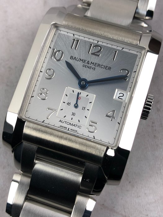 Preview of the first image of Baume & Mercier - Hampton Rectangular Automatic - M0A10047 - Men - 2011-present.