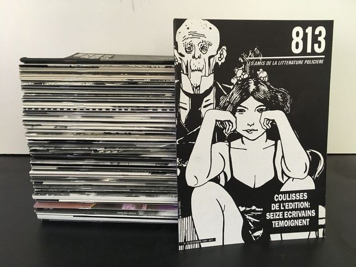 "813" - Les amis de la littérature policière - Lot de  revues -  68 x B
