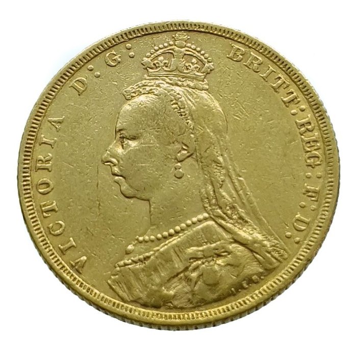 Verenigd Koninkrijk. Sovereign 1889 - Victoria