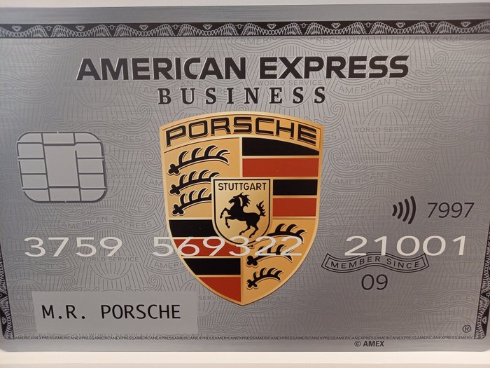 Rudy M. - American Express Porsche (silver version)