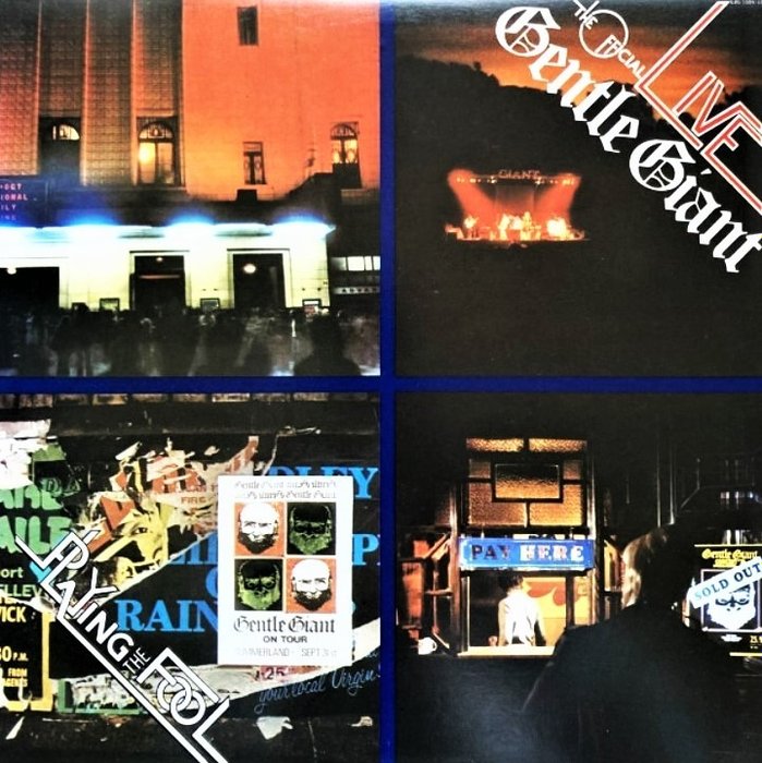 Gentle Giant - Playing The Fool / Great Rare White Label Promo Version  1977 - 2xLP Album (dubbel album) - 1ste persing, Promo persing - 1977/1977